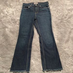 Everlane high waisted, 100 percent cotton, ankle jeans. size 27. EUC